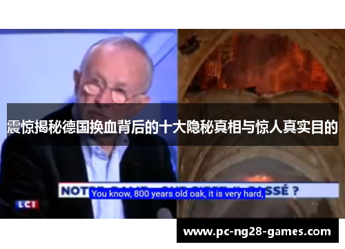 震惊揭秘德国换血背后的十大隐秘真相与惊人真实目的